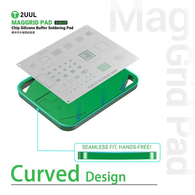 Tasmota Flash Tool - 2UUL BH15 MagGrid المغناطيسي بطانة حماية