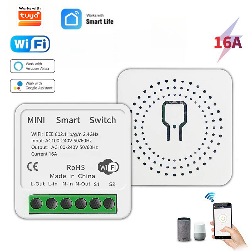 Diy Home Automation Controller - مفتاح إضاءة ذكي صغير يعمل بتقنية