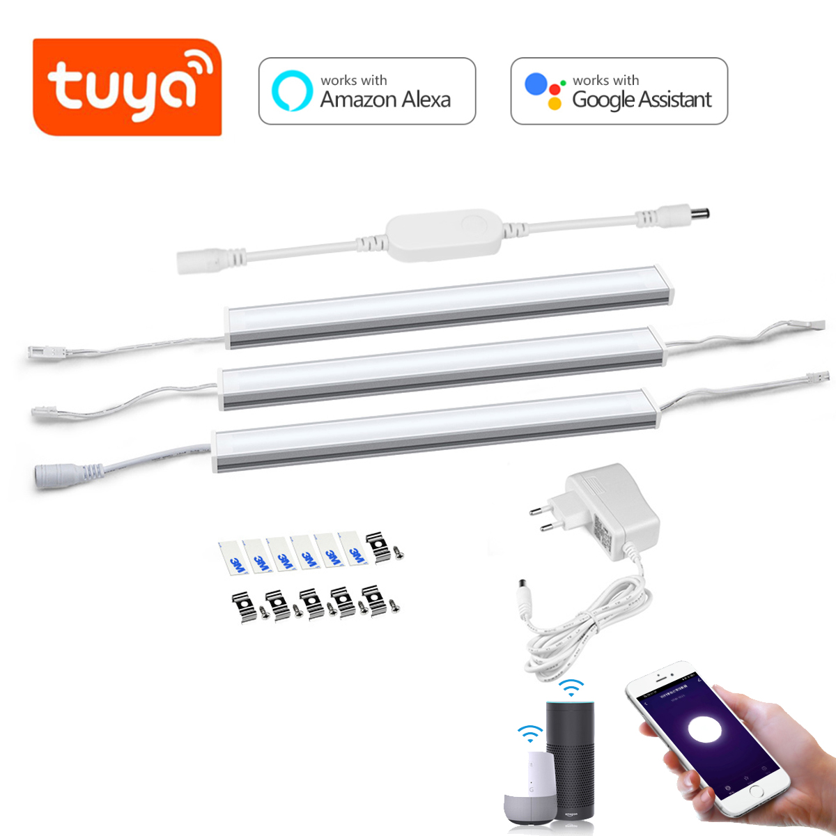 Smart Home Automation Diy - طقم إضاءة LED ذكي من الألومنيوم