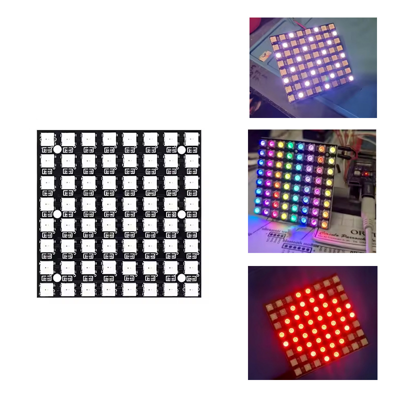 Rgb Led Matrix 8X8 - وحدة مصفوفة LED 8×8 64 بت