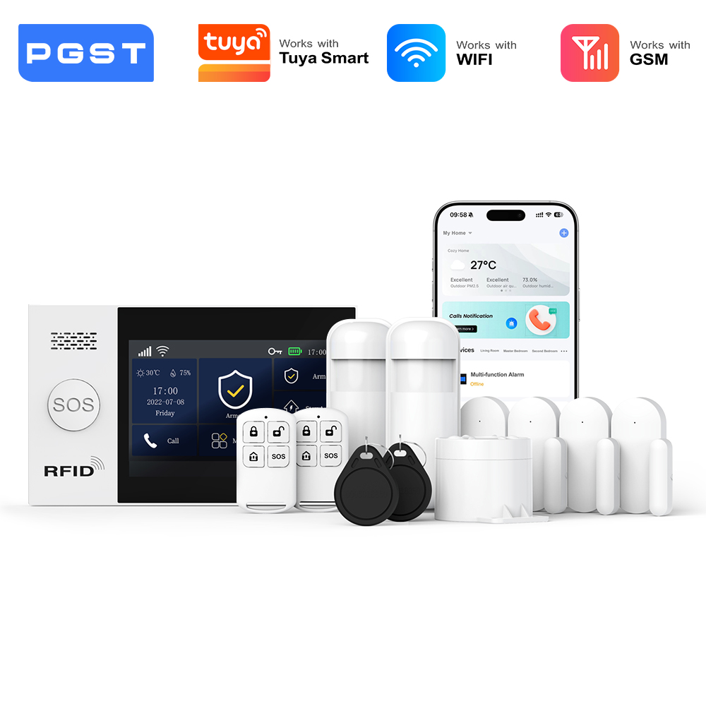 Smart Home Automation Diy - نظام إنذار لاسلكي من بي جي