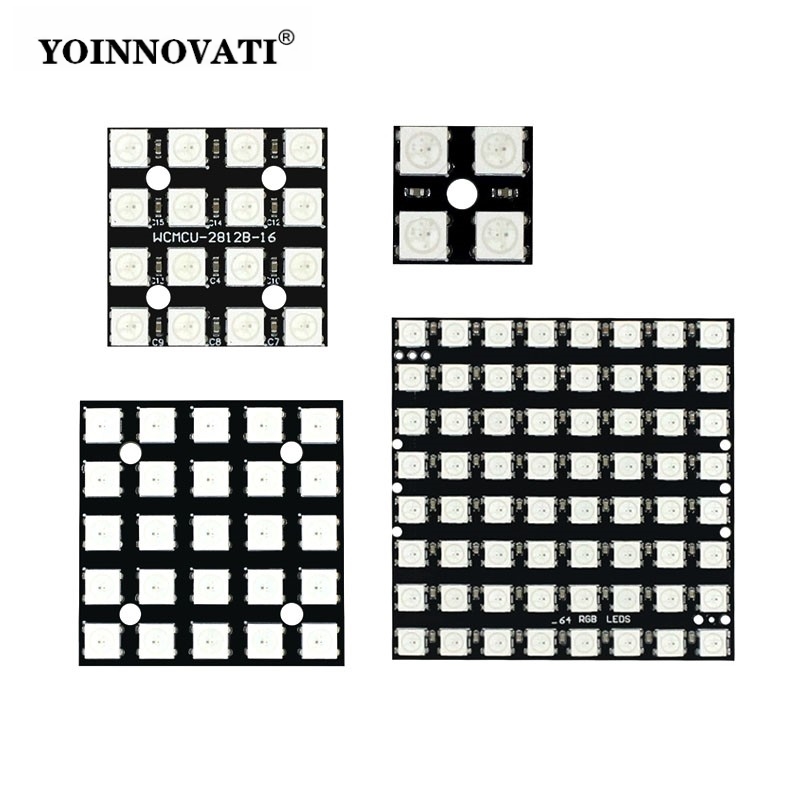 Rgb Led Matrix 8X8 - لوحة إضاءة LED WS2812 5050 RGB