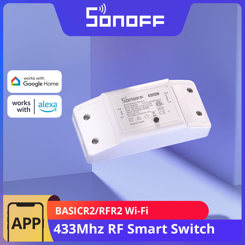 Sonoff Basic Switch - SONOFF BASICR2 RFR2 واي فاي 433