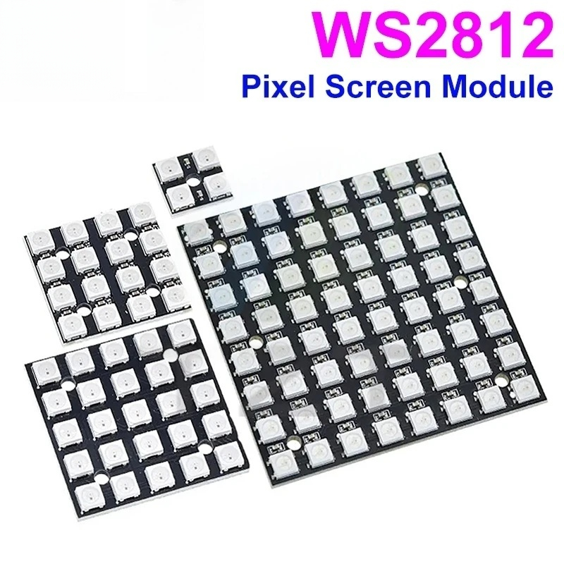 Rgb Led Matrix 8X8 - جديد WS2812 LED 5050 RGB 8x8