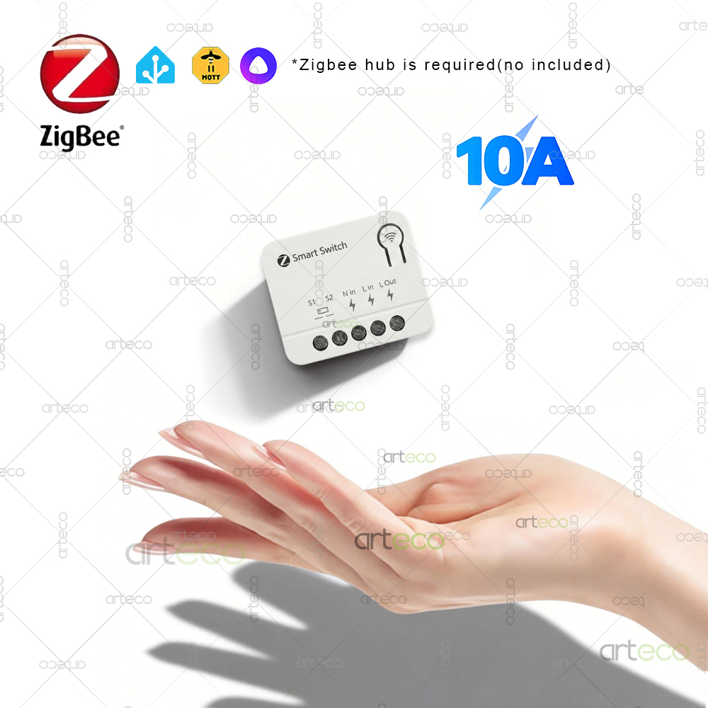 Diy Home Automation Controller - وحدة مفتاح ذكي صغيرة 10 أمبير