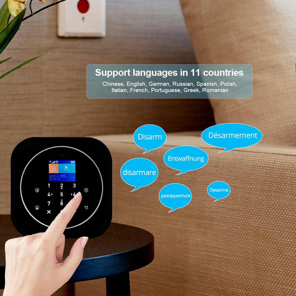 KERUI G12 2G Wifi نظام إنذار م - مراجعة Home Automation System Diy وسعره