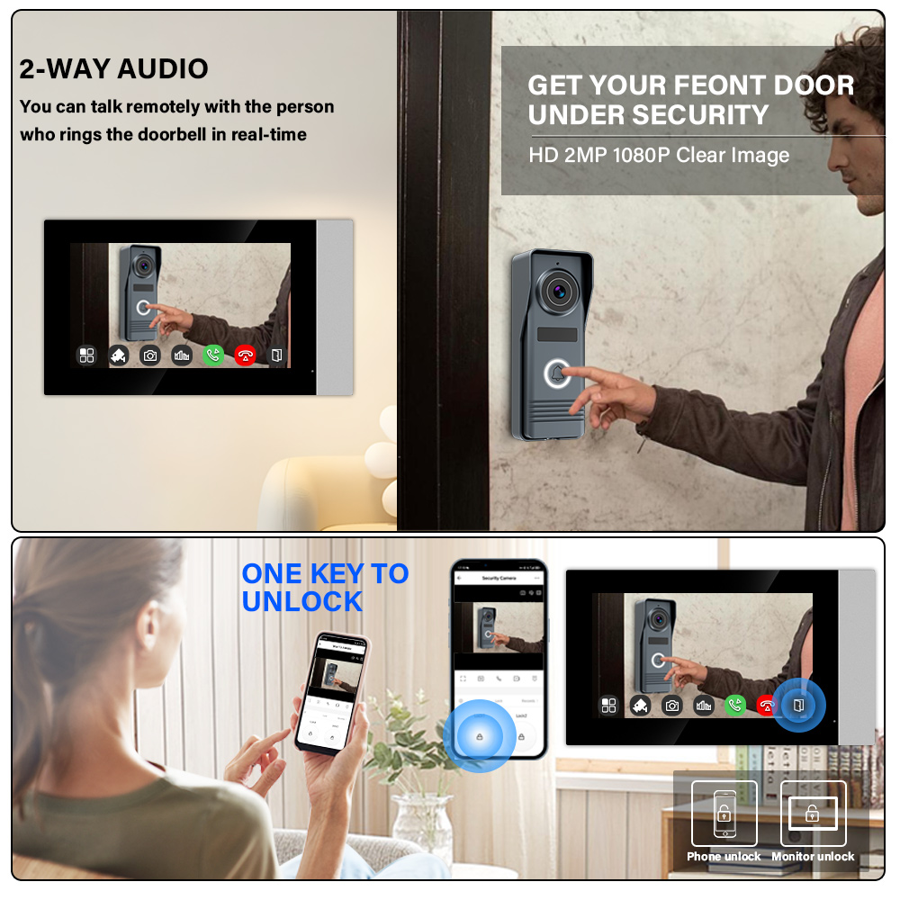 نظام أمان منزلي ذكي مع جرس باب - مراجعة Smart Doorbell Wired وسعره