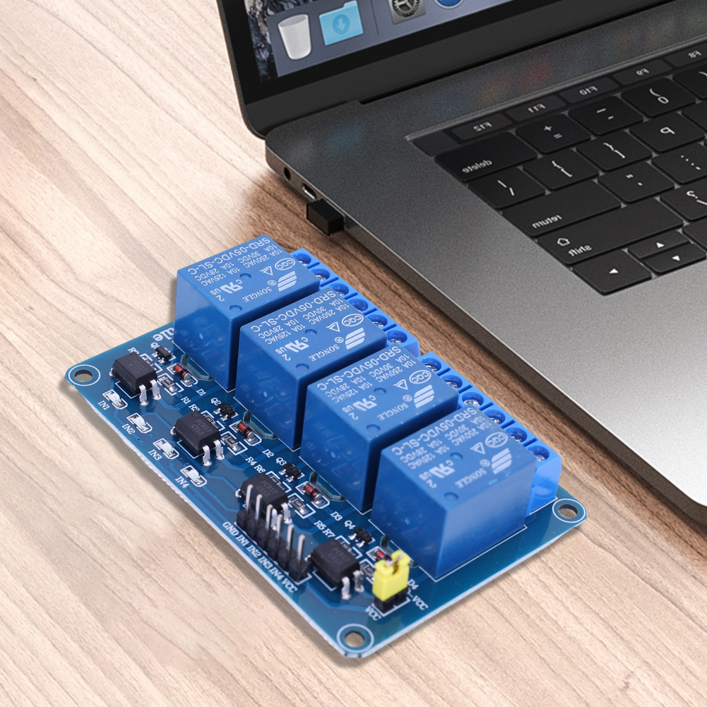 لوحة ريلاي 4 قنوات 5 فولت 12 ف - مراجعة Home Automation Arduino وسعره