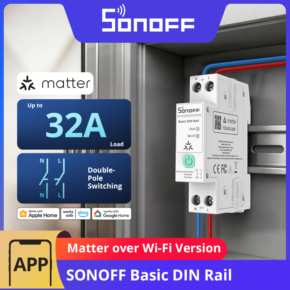 مفتاح SONOFF BASIC-1GSP أحادي  - مراجعة Sonoff Basic Switch وسعره