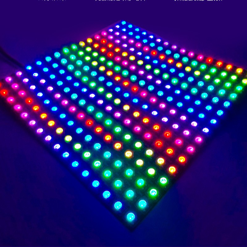 DC12V WS2815 DC5V WS2812B RGB  - مراجعة Rgb Led Matrix 8X8 وسعره
