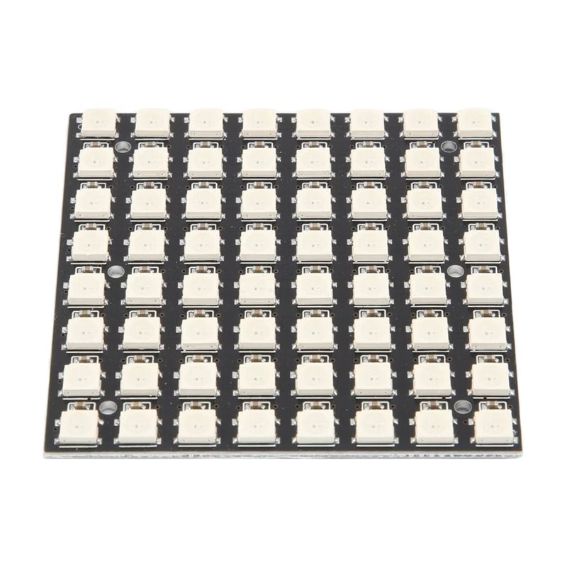 لوحة إضاءة LED AT82-WS2812 505 - مراجعة Rgb Led Matrix 8X8 وسعره
