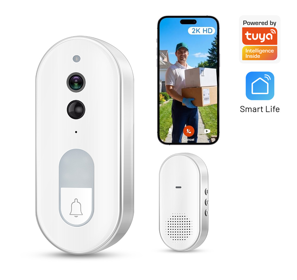 جرس باب ذكي لاسلكي من تويا مع  - مراجعة Smart Doorbell Wired وسعره