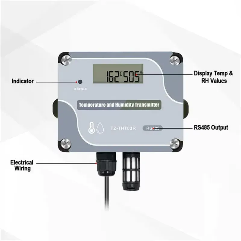 جهاز إرسال درجة الحرارة والرطو - مراجعة Temperature Humidity Sensor وسعره
