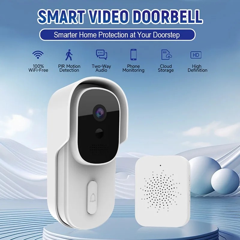 جرس باب ذكي مع كاميرا فيديو وص - مراجعة Smart Doorbell Wired وسعره