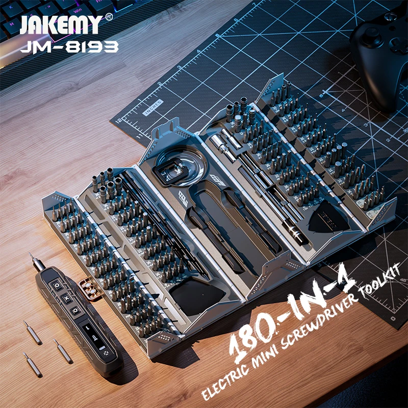 JAKEMY-مفك كهربائي صغير الدقة  - مراجعة Home Automation System Diy وسعره