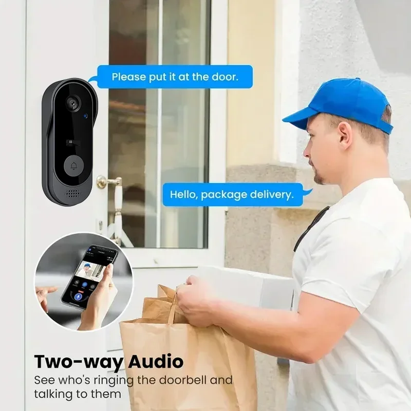 كاميرا جرس باب لاسلكية عالية ا - مراجعة Smart Doorbell Wired وسعره