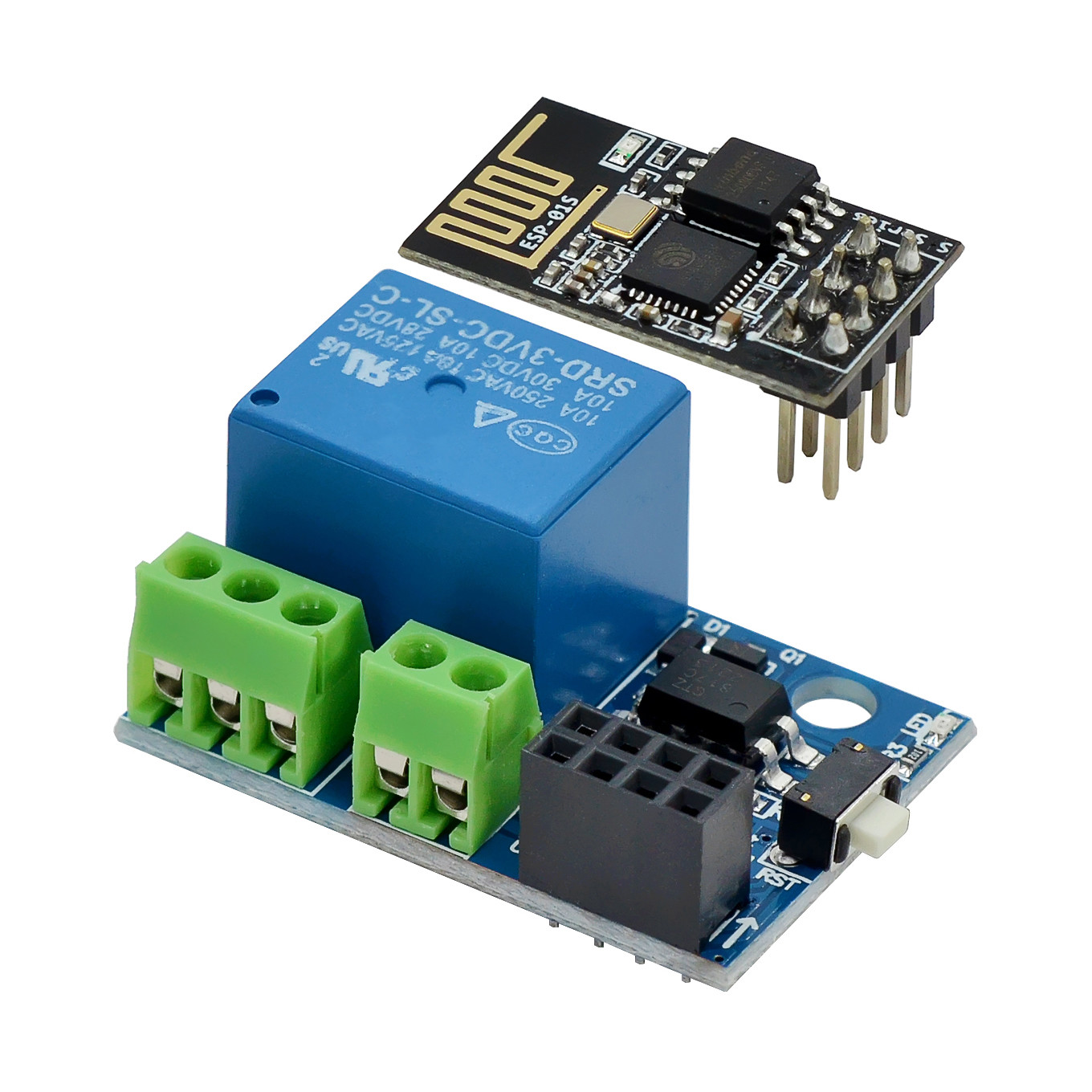 ESP-01S WiFi وحدة التتابع 5 فو - مراجعة Home Automation Diy Kit وسعره