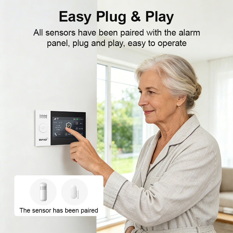 نظام إنذار لاسلكي من بي جي إس  - مراجعة Smart Home Automation Diy وسعره