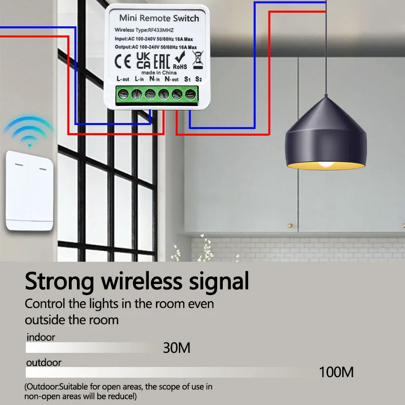 RF 433MHz الذكية لتقوم بها بنف - مراجعة Home Automation Systems Diy وسعره