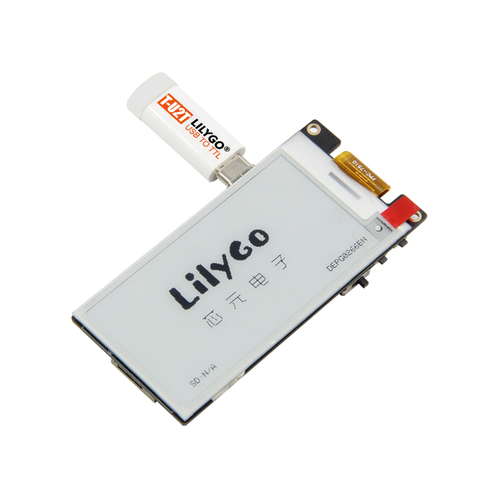 LILYGO® TTGO T5 2.66-Inch E-Pa - مراجعة Home Automation Arduino وسعره
