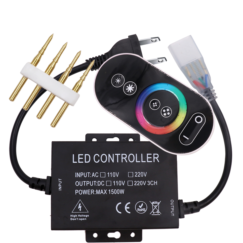 كامل اللمس LED RGB تحكم AC110V - مراجعة Rgb Led Matrix 8X8 وسعره