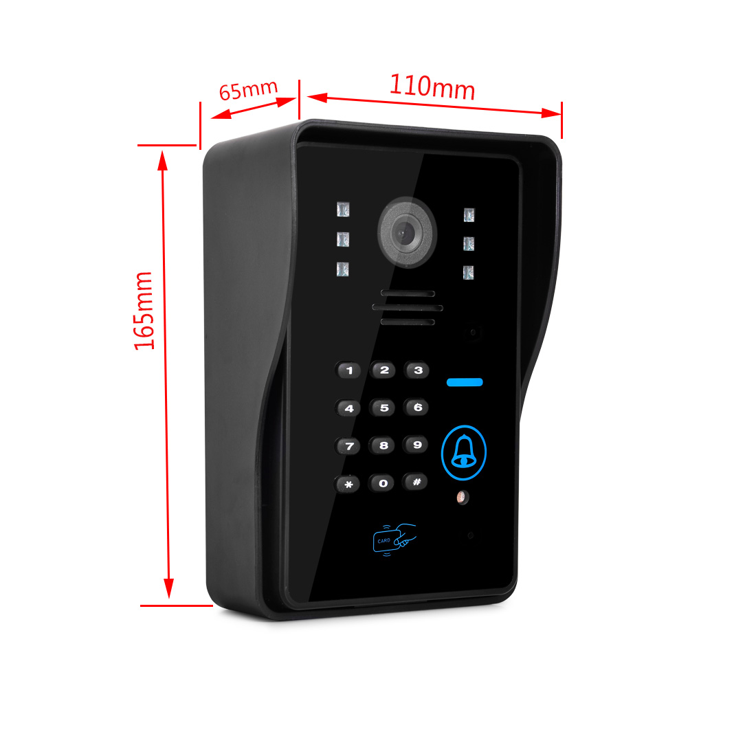 Tuya المنزل الذكي IP WIFI/السل - مراجعة Smart Doorbell Wired وسعره