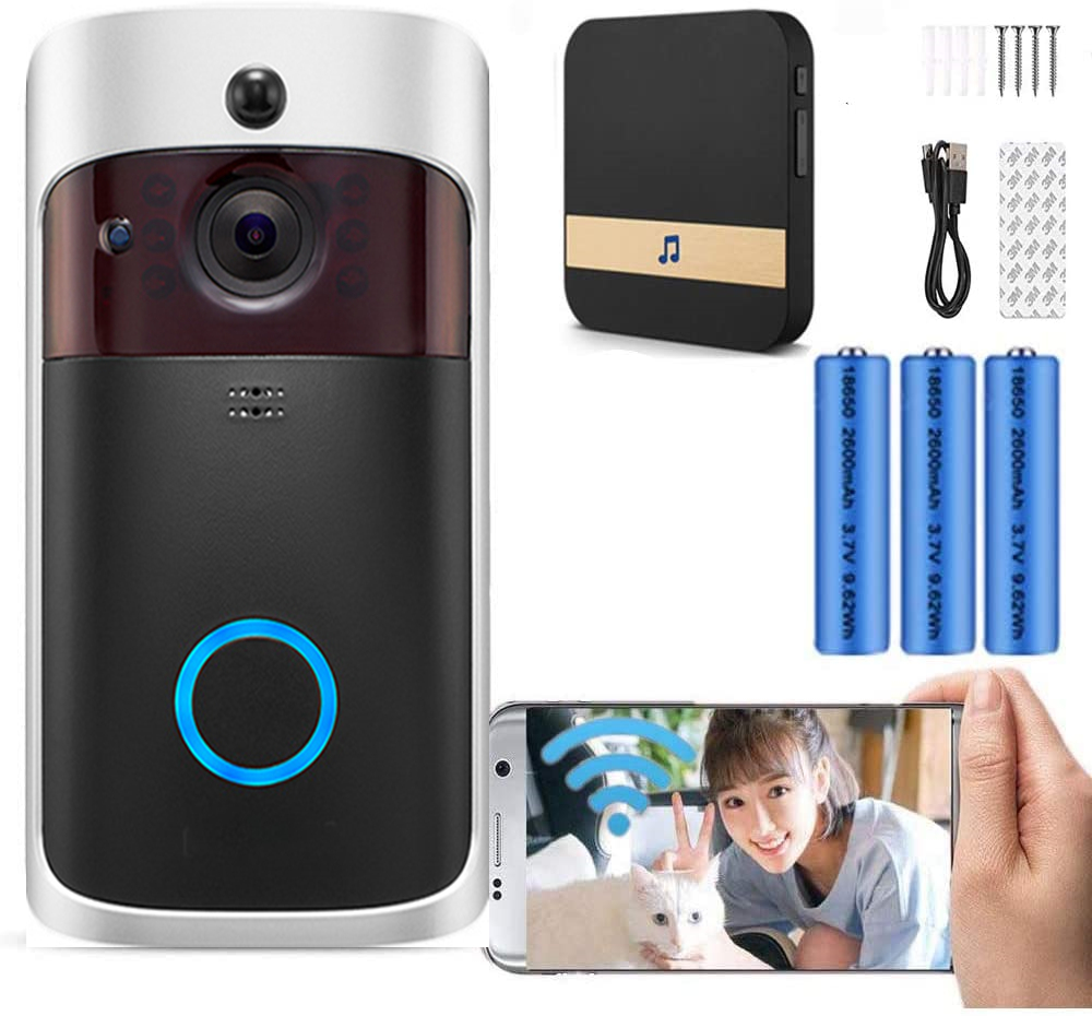 كاميرا جرس باب فيديو HD واي فا - مراجعة Smart Doorbell Wired وسعره