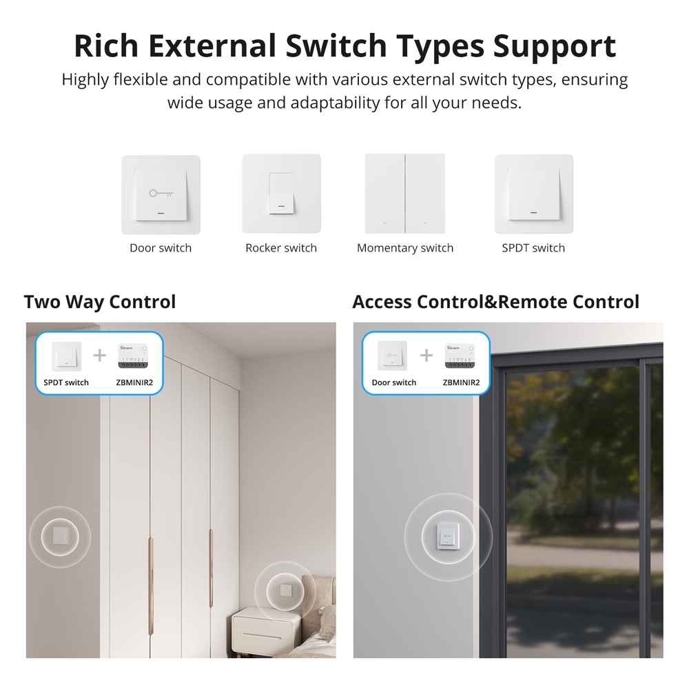 SONOFF ZBMINIR2 المتطرفة زيجبي - مراجعة Sonoff Basic Switch وسعره