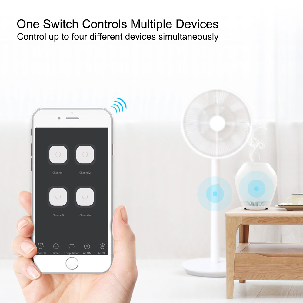 4CH Wifi / Zigbee Smart Relay  - مراجعة Smart Home Automation Diy وسعره