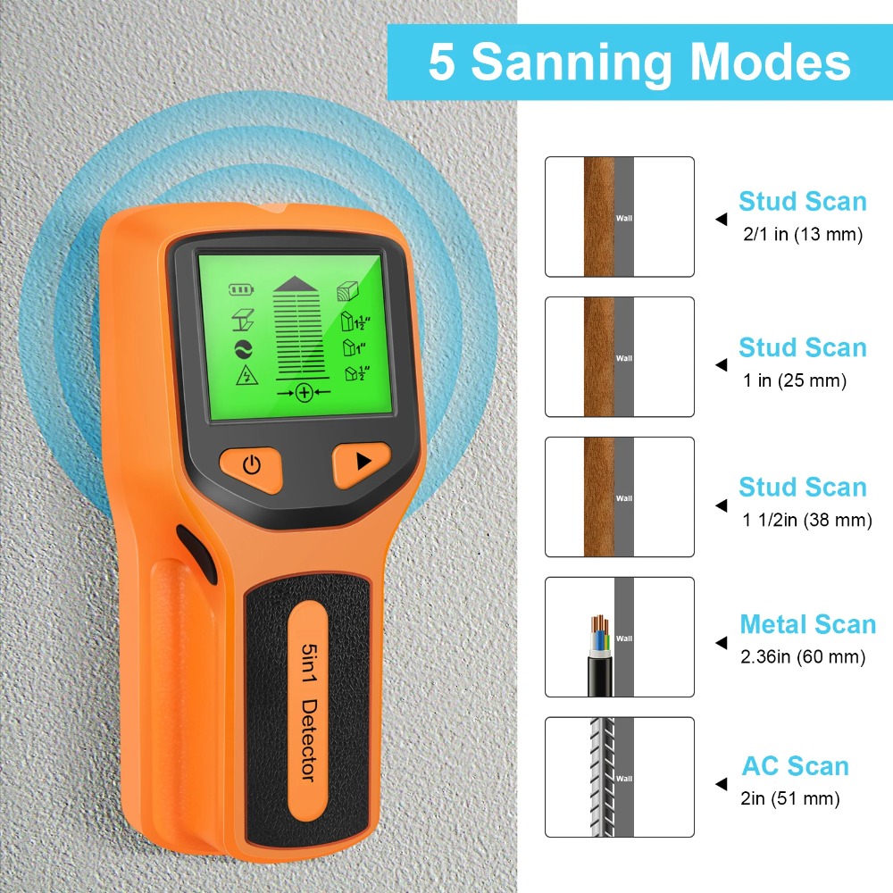 جهاز كشف رقمي 5 في 1 محمول بال - مراجعة Water Leak Detector Wired وسعره