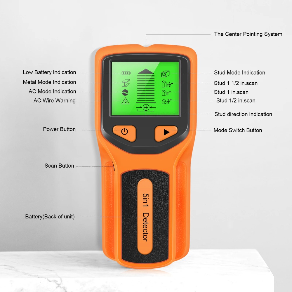 جهاز كشف رقمي 5 في 1 محمول بال - مراجعة Water Leak Detector Wired وسعره