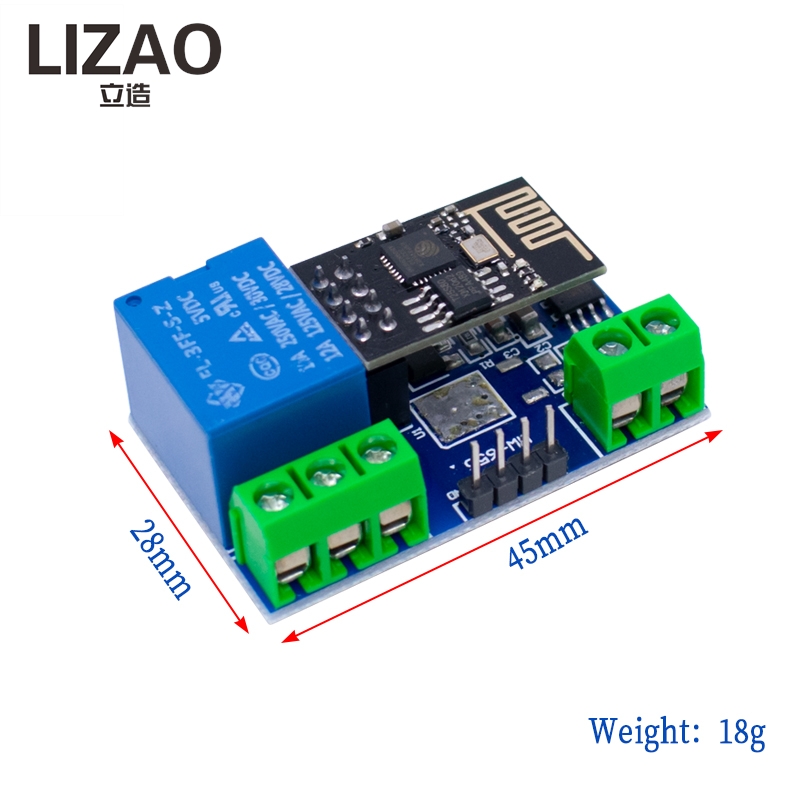 وحدة تحكم عن بعد LIZAO ESP8266 - مراجعة Diy Automation Projects وسعره