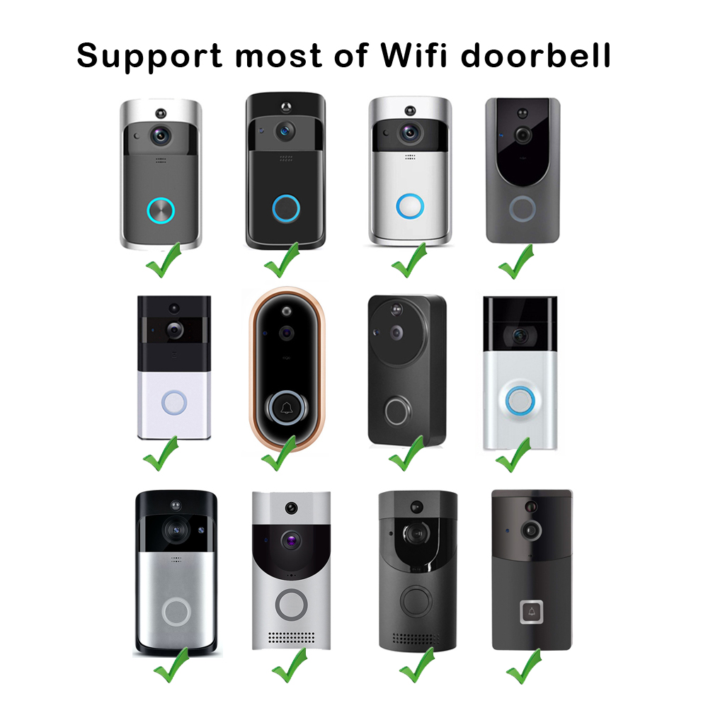 18 فولت التيار المتناوب محول ش - مراجعة Smart Doorbell Wired وسعره